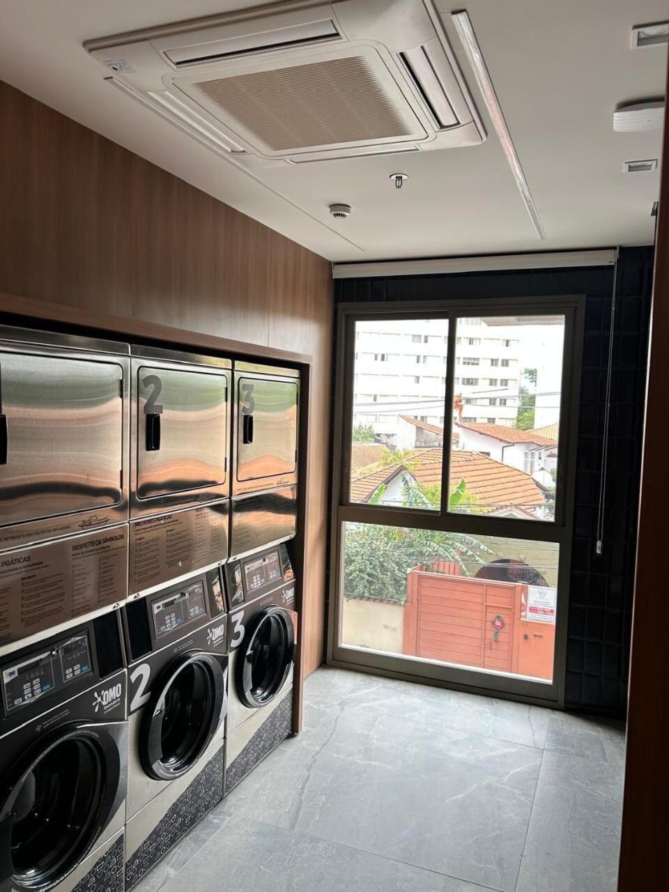 Lindo Studio Atmosfera 360 Novo Proximo Ao Metro E Consulado São Paulo Kültér fotó
